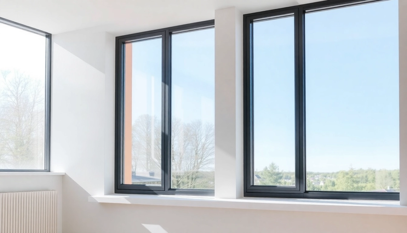 Showcase of durable okna veka bydgoszcz with high-quality PVC windows installed in a modern home, highlighting sleek profiles and excellent insulation.