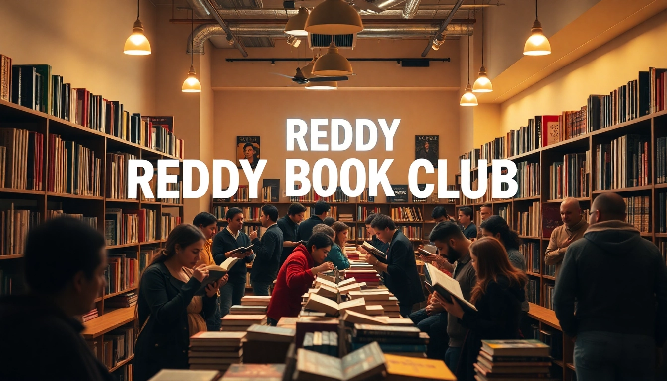 REDDY BOOK CLUB fostering a vibrant community of passionate readers and book enthusiasts worldwide.