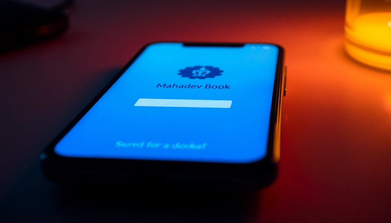 Step-by-step Mahadev book login process shown on a smartphone screen, highlighting user-friendly access to secure betting platform, with clear interface and login fields for quick entry.