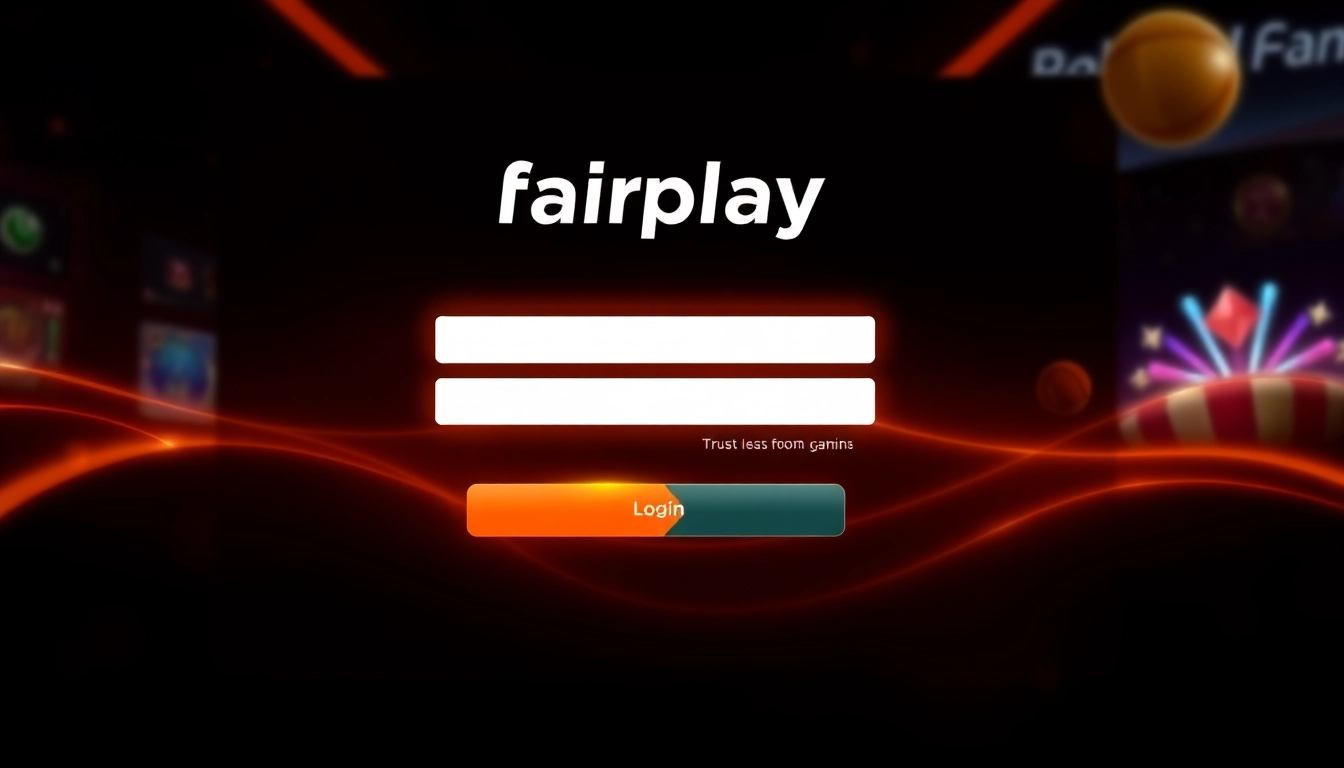Fairplay login page with vibrant colors, user-friendly design, and secure login features for sports betting in India.