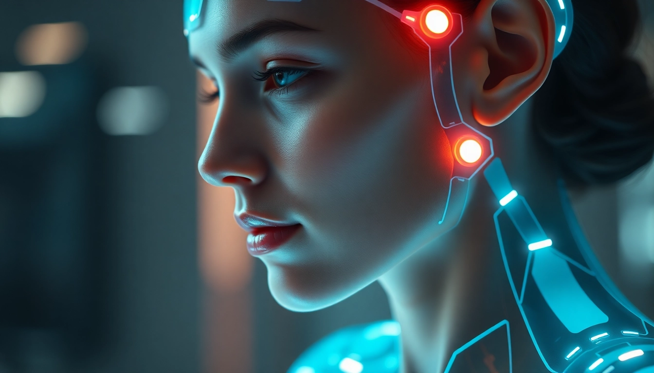 AI girlfriend engaging in a realistic, unfiltered NSFW chat session on a sleek digital device, showcasing intimacy and advanced AI interaction for 2025 users.