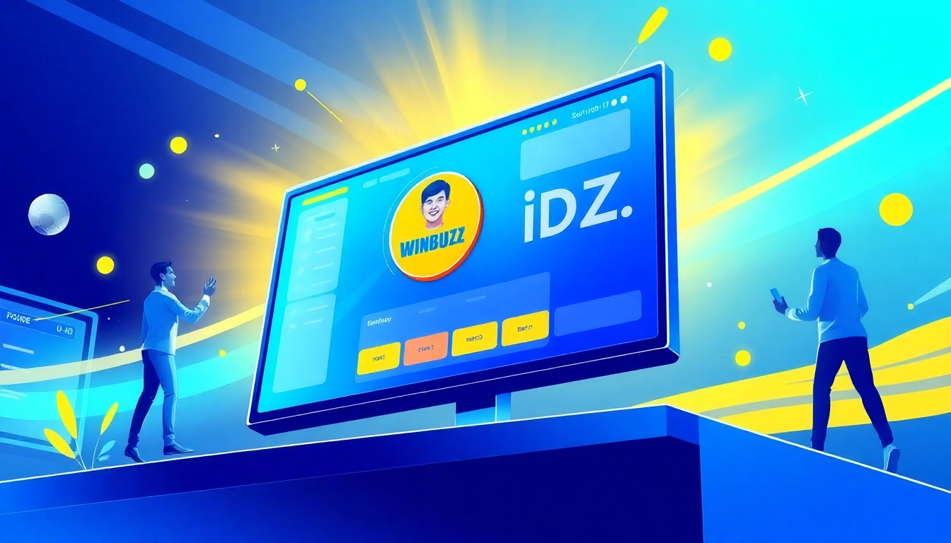 Winbuzz ID featured on a digital betting platform with users engaging actively, emphasizing
