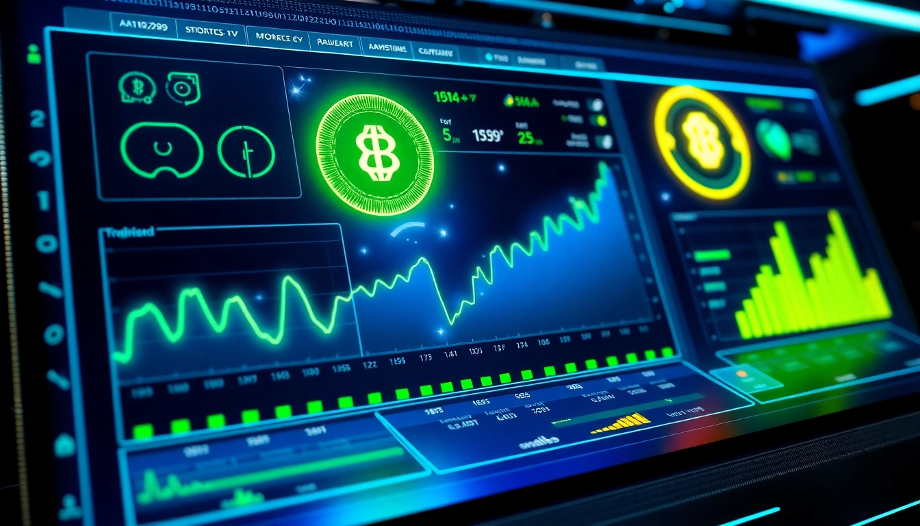 Aicoin digital currency analysis dashboard showing real-time market data and charts for investors